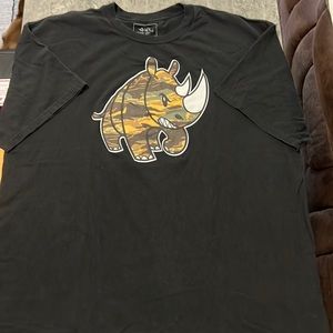 Ecko Unltd 2XL Black camo Rhino t-shirt